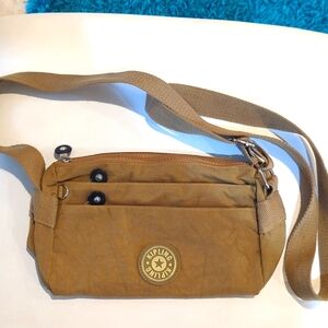 Kipling Camel brown shoulder bag